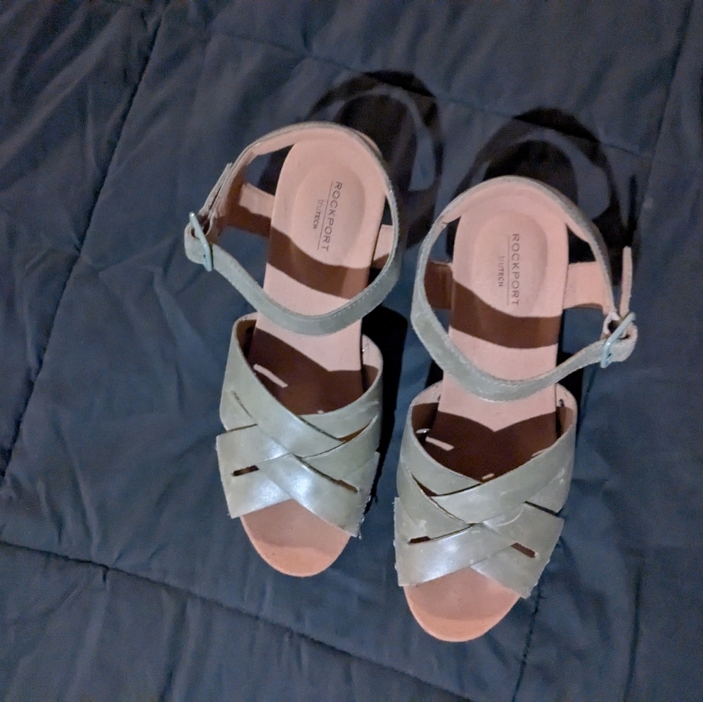 Rockport Women's Sage Green Sandals